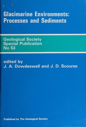 Tapa de Glacimarine environments