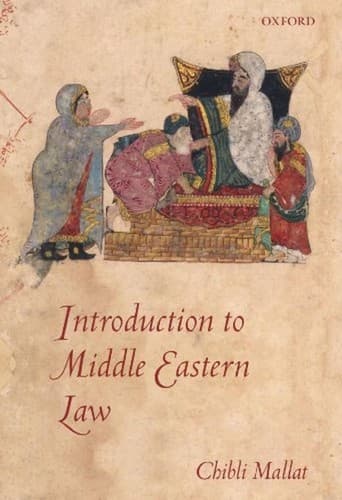 Tapa de Introduction to Middle Eastern law