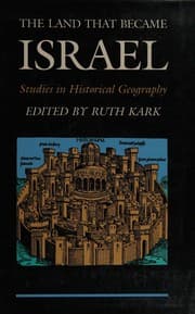 Tapa de The Land that became Israel