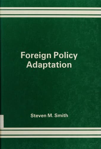 Tapa de Foreign policy adaptation