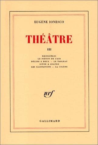 Tapa de Théâtre, tome 3