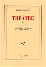 Tapa de Théâtre, tome 3