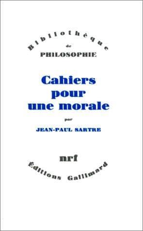 Tapa de Cahiers pour une morale