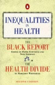 Tapa de Inequalities in Health