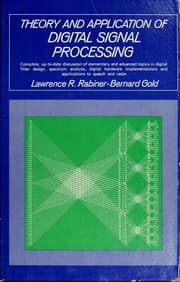 Tapa de Theory and application of digital signal processing