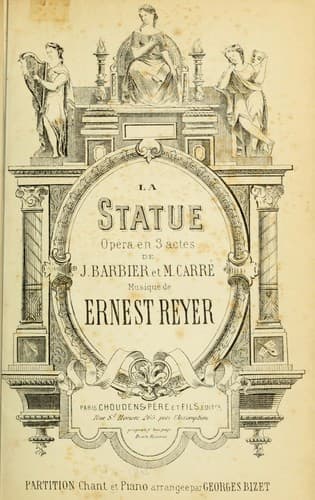 Tapa de La statue