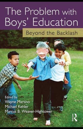 Tapa de The problem with boys' education
