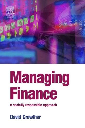 Tapa de Managing finance