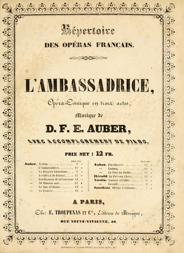 Tapa de L'ambassadrice