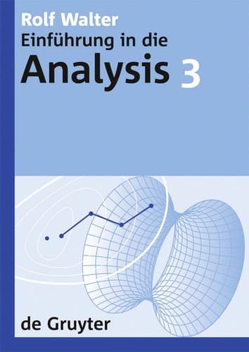 Tapa de Einfu hrung in die Analysis