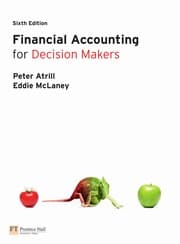 Tapa de Financial accounting for decision makers