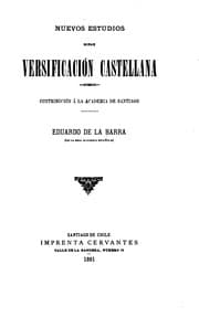 Tapa de Nuevos estudios sobre versificación castellana