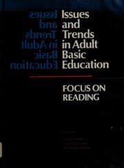 Tapa de Issues and trends in adult basic education