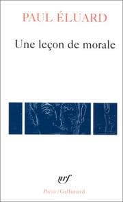 Tapa de Une leçon de morale