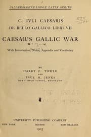 Tapa de C. Ivli Caesaris De bello gallico libri VII