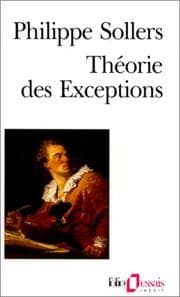 Tapa de Théorie des exceptions