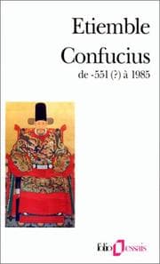 Tapa de Confucius de -551 (?) à 1985
