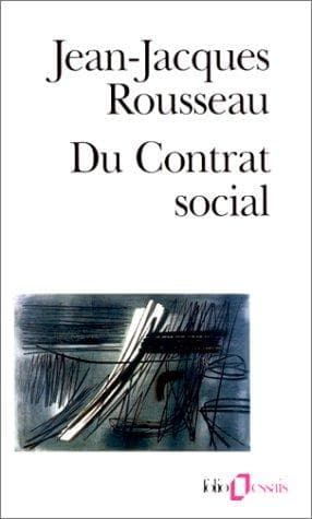 Tapa de Le Contrat Social