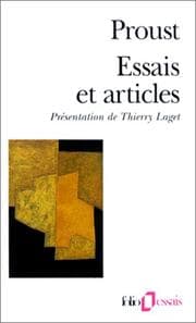 Tapa de Essais Et Articles