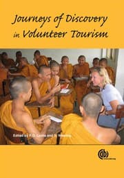 Tapa de Journeys of discovery in volunteer tourism