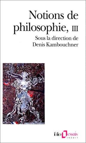 Tapa de Notions de philosophie