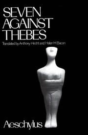 Tapa de Seven Against Thebes (Greek Tragedy in New Translations)
