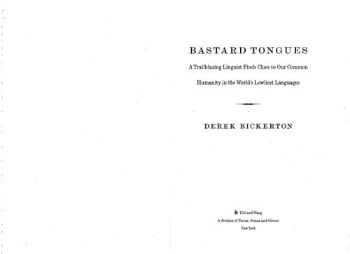 Tapa de Bastard tongues