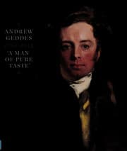 Tapa de Andrew Geddes, 1783-1844, painter-printmaker