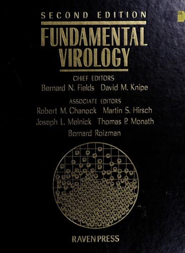 Tapa de Fundamental virology