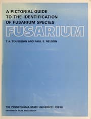 Tapa de A pictorial guide to the identification of Fusarium species according to the taxonomic system of Snyder and Hansen