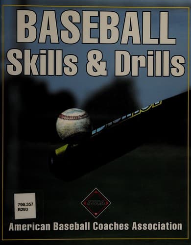 Tapa de Baseball skills & drills