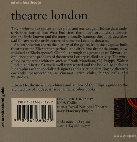 Tapa de Theatre London