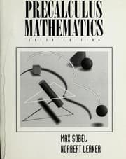 Tapa de Precalculus mathematics