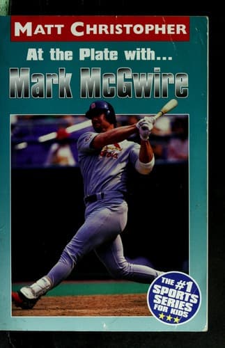Tapa de At the plate with-- Mark McGwire