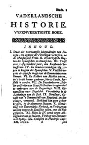 Tapa de Vaderlandsche historie