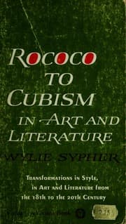 Tapa de Rococo to Cubism in art and literature