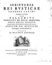 Tapa de Scriptores rei rusticae veteres latini Cato, Varro, Columella, Palladius ...
