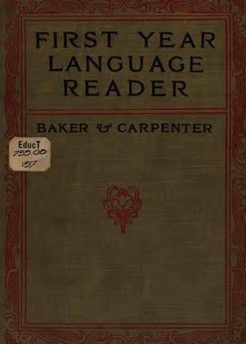 Tapa de Fourth Year Language Reader