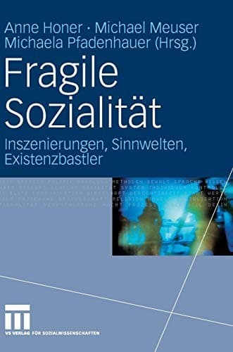 Tapa de Fragile Sozialität