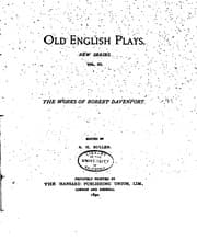 Tapa de Old English Plays