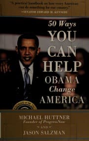 Tapa de 50 ways you can help Obama change America