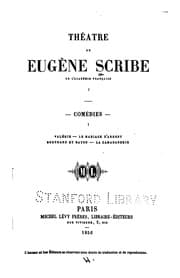 Tapa de Théâtre