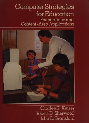 Tapa de Computer strategies for education