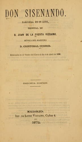 Tapa de Don Sisenando