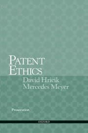 Tapa de Patent ethics