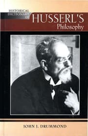 Tapa de Historical dictionary of Husserl's philosophy