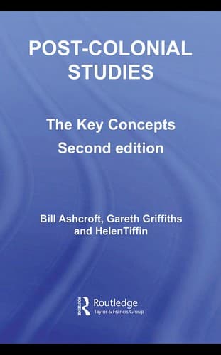 Tapa de Post-colonial studies