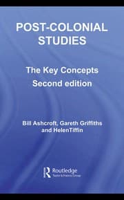 Tapa de Post-colonial studies