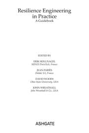 Tapa de Resilience engineering in practice