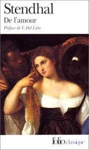 Tapa de De l'amour